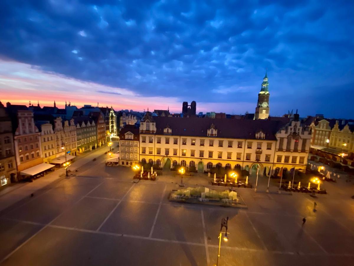 Апартаменты Magiczne Gniazdko Na Samym Rynku Вроцлав Экстерьер фото
